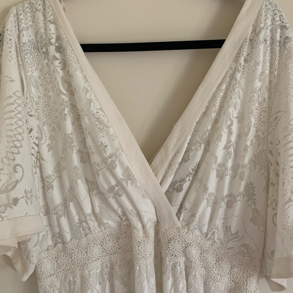 FARM Rio White Midi Dress - Picture 4 of 9